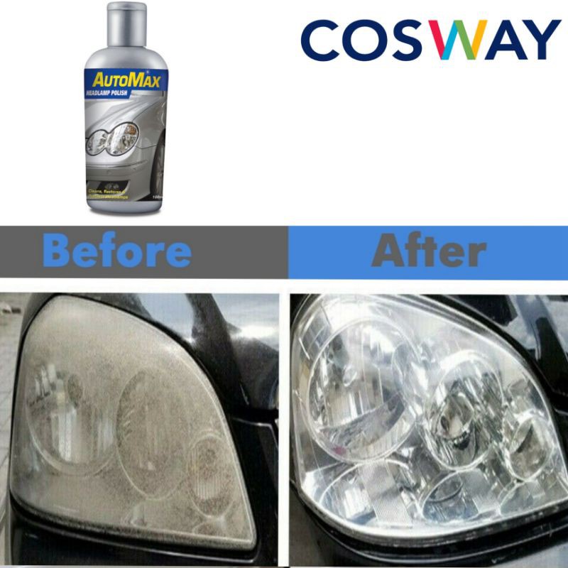 AutoMax Headlamp Polish (100ml) Shopee Malaysia