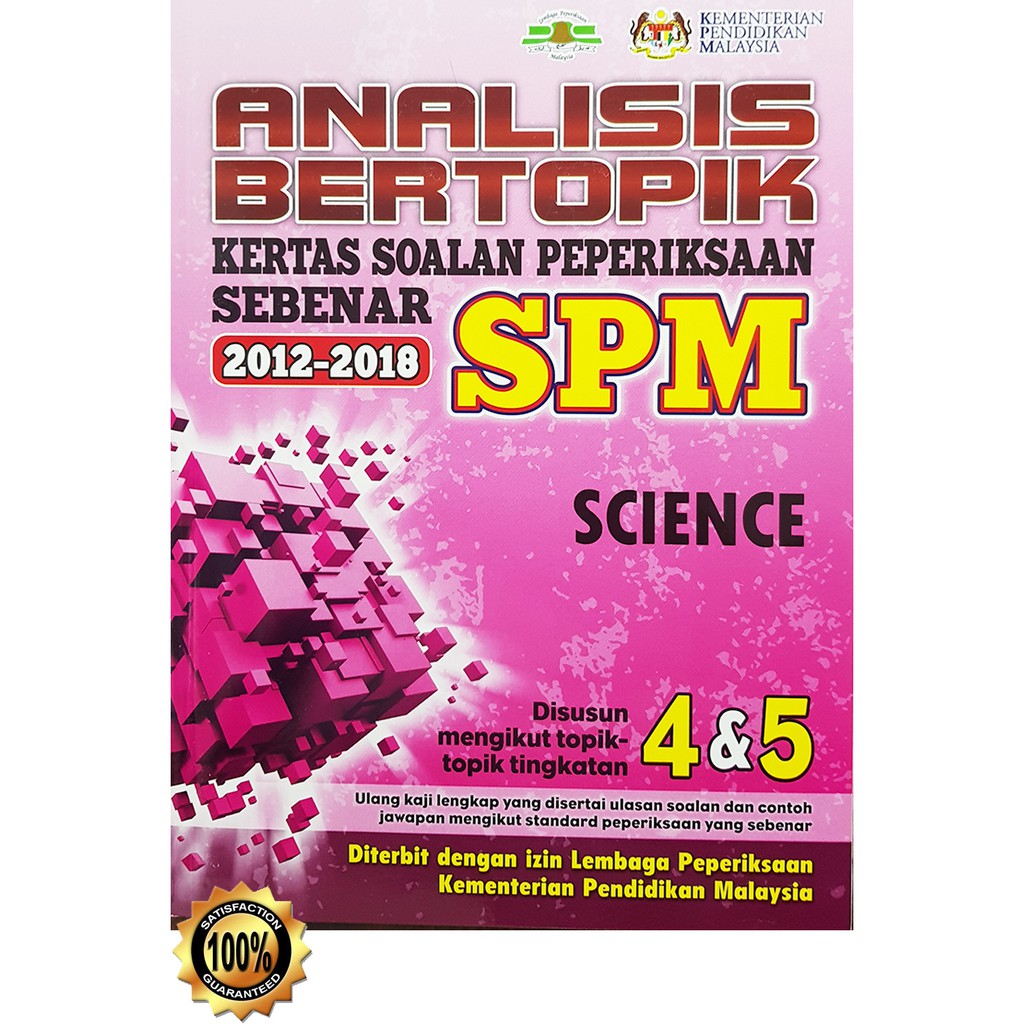 Buku Latihan Analisis Bertopik SPM Kertas Soalan Peperiksaan Sebenar