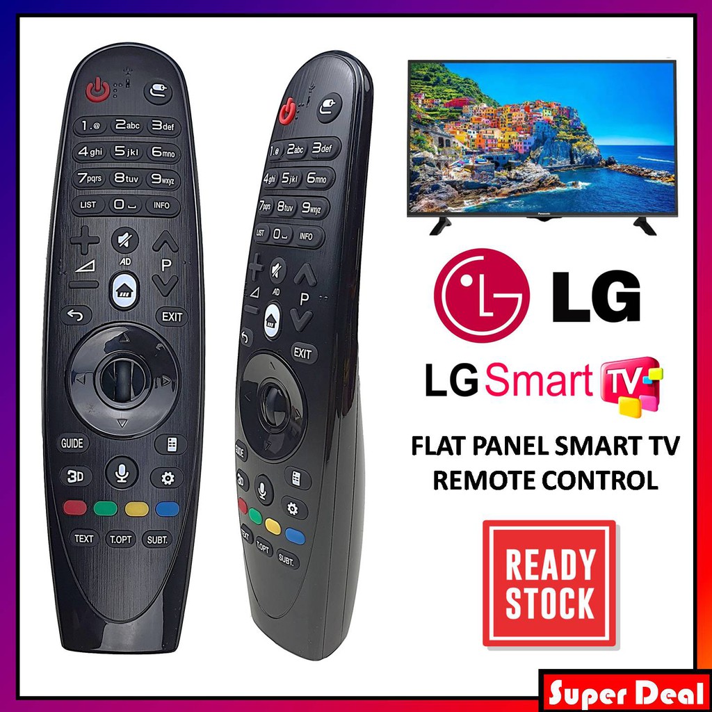 LG Led Lcd Smart TV Magic Remote Control Replacement (LG-600) | Shopee ...