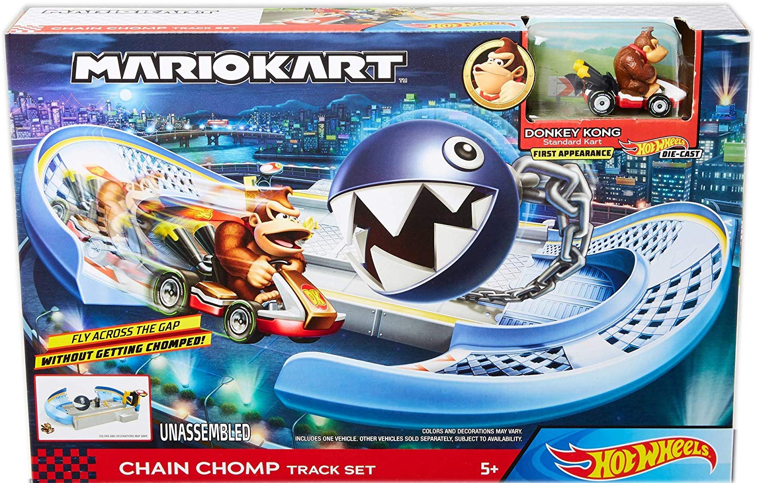 hot wheels mario kart mario circuit track set
