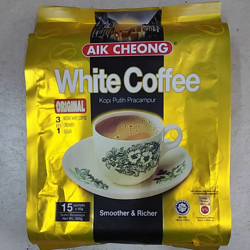 Aik Cheong White Coffee Original 3in115×40g益昌白咖啡 Shopee Malaysia 4690