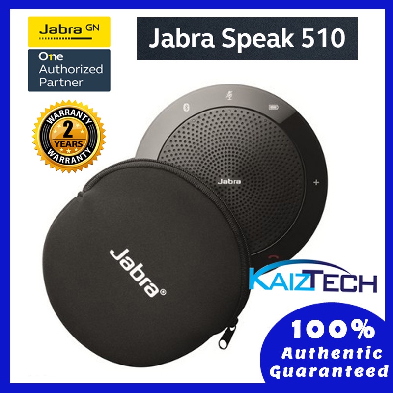 [Ready Stock] Jabra Speak 510 Portable USB and Wireless Bluetooth