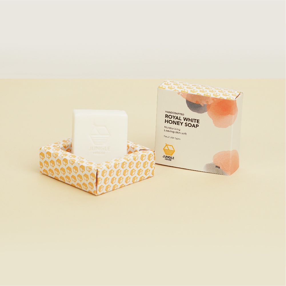 [Natural Honey Gift] Handcrafted Royal White Honey Soap