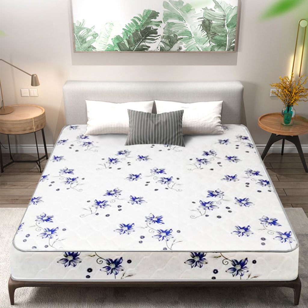 FINSSO: FLORAL DESIGN SINGLE / SUPER SINGLE / QUEEN / KING PU FOAM 8 INCH MATTRESS / TILAM