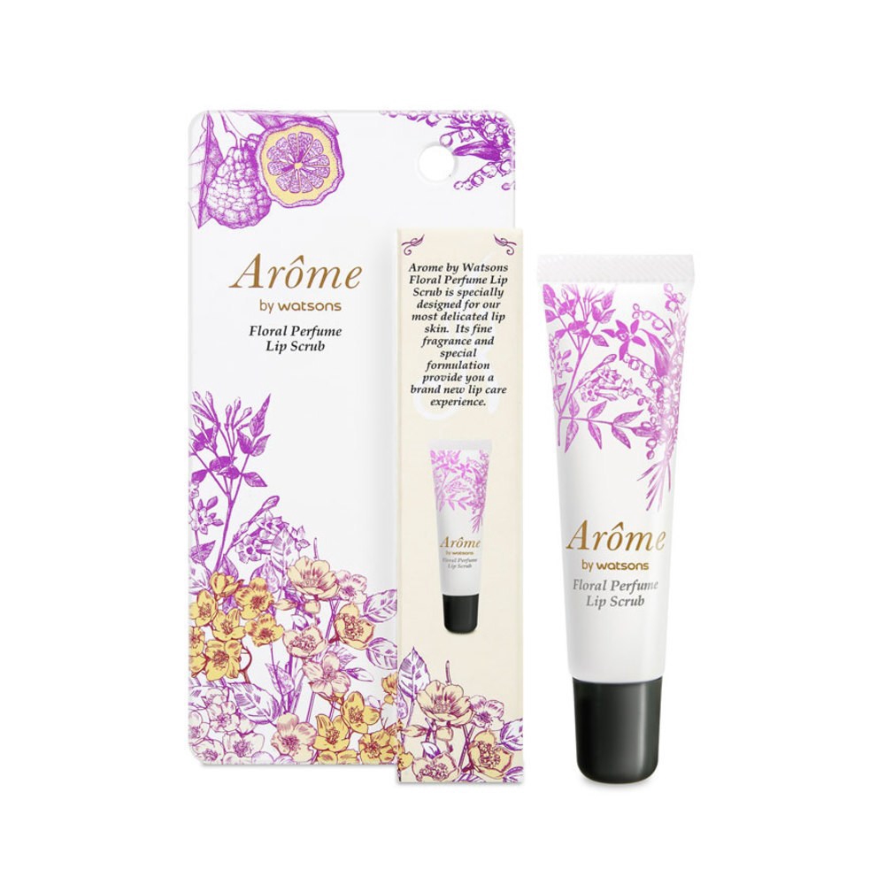 Watsons Floral Perfume Lip Scrub 13g Shopee Malaysia