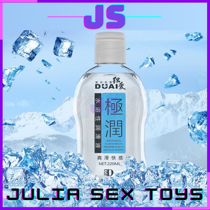 Lubricant Oil Duai Sex Water Based Body Massage 220ml Sex Toy Promotion Price [HARGA BORONG]