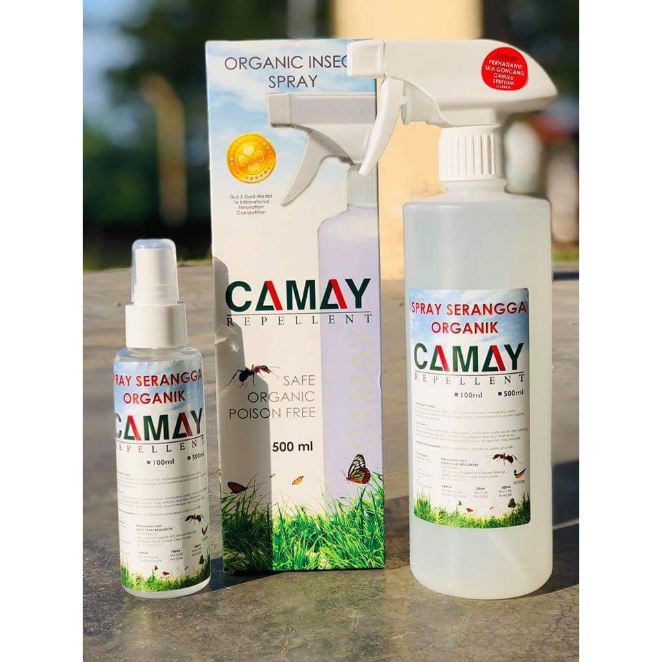 Camay Repellent Spray Kutu Semut Pepijat Lipas Lipan Lalat Kutu Kucing Pacat Ulat Belalang Shopee Malaysia
