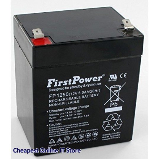FirstPower 12v5ah Autogate Battery FP1250 Shopee Malaysia