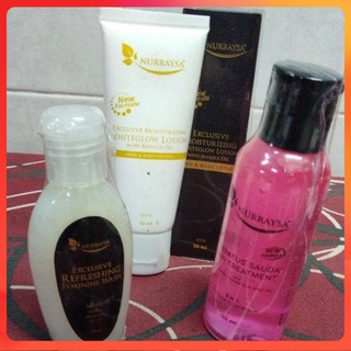 {READY Stock}: Shampoo Nurraysa Hair Treatment 💥 Losyen Nurraysa untuk seluruh badan❤️❤️ 💥Feminine Wash Nurraysa💥+🎁