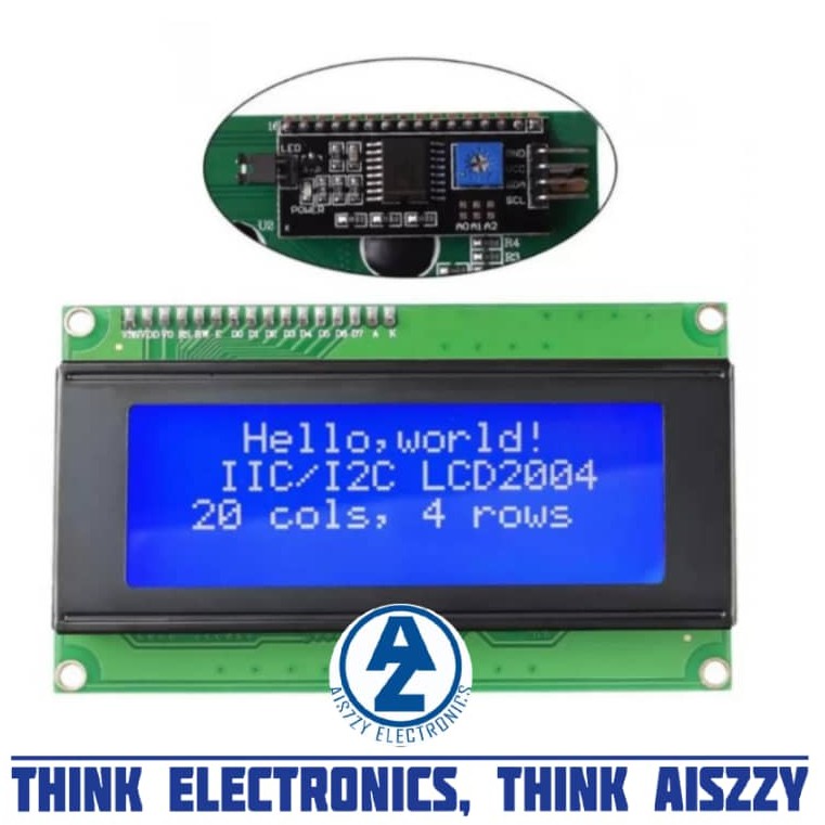 LCD 2004 Display with I2C Display | Shopee Malaysia