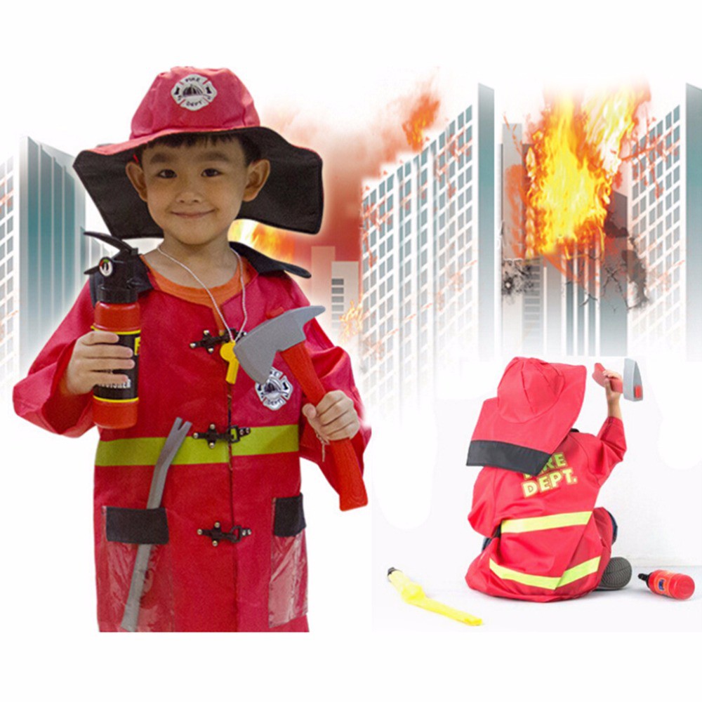baby fireman costume