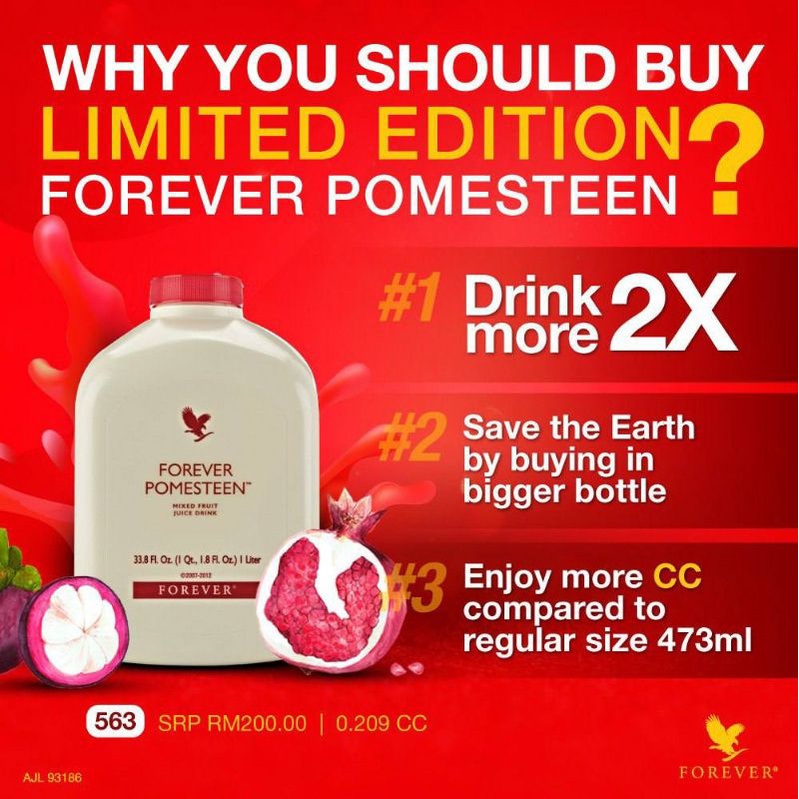 Forever Living Pomesteen Power 1 little limited edition Shopee Malaysia