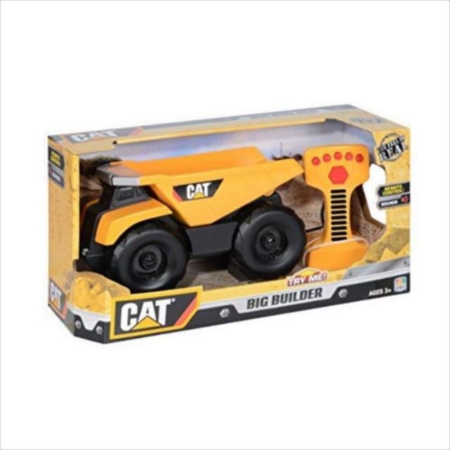 cat big builder dump truck