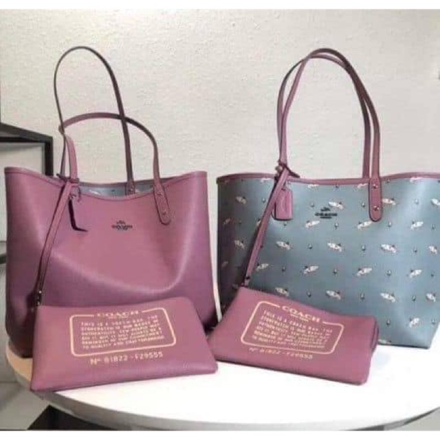 coach shark tote