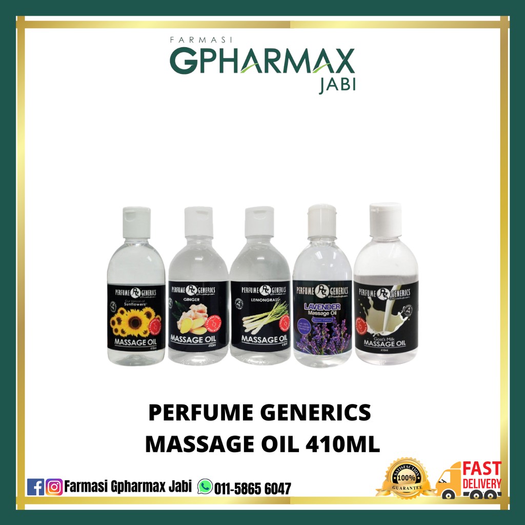 PERFUME GENERICS MASSAGE OIL 410ML Shopee Malaysia
