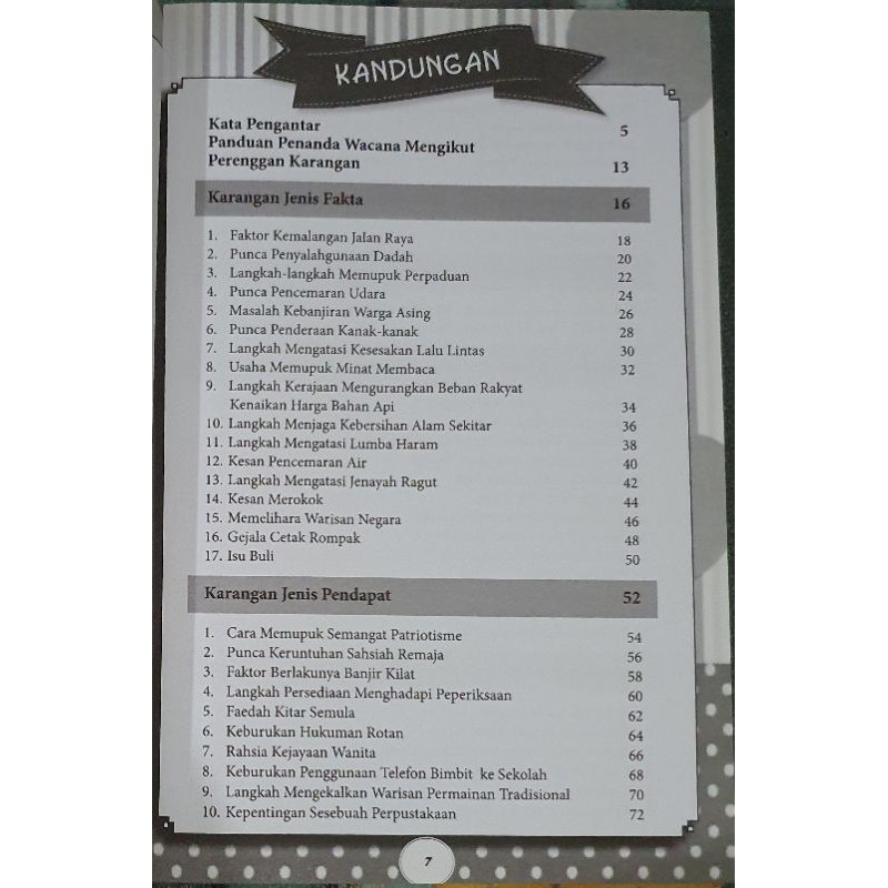 Contoh Karangan Fakta Pt3 Permainan Tradisional