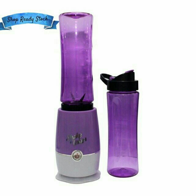 SHAKE N TAKE 3 COLORFUL FRUIT JUICE BLENDER WITH TWO BOTTLES Shopee