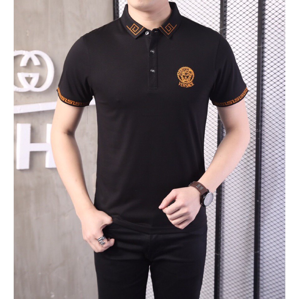 versace mens polo