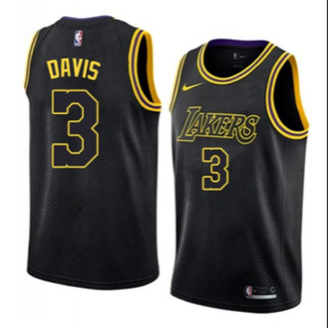 la lakers black jersey