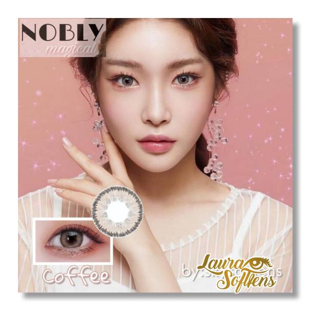 Sky Soul Softlens Nobly Magical Coffee Free Lenscase Shopee Malaysia