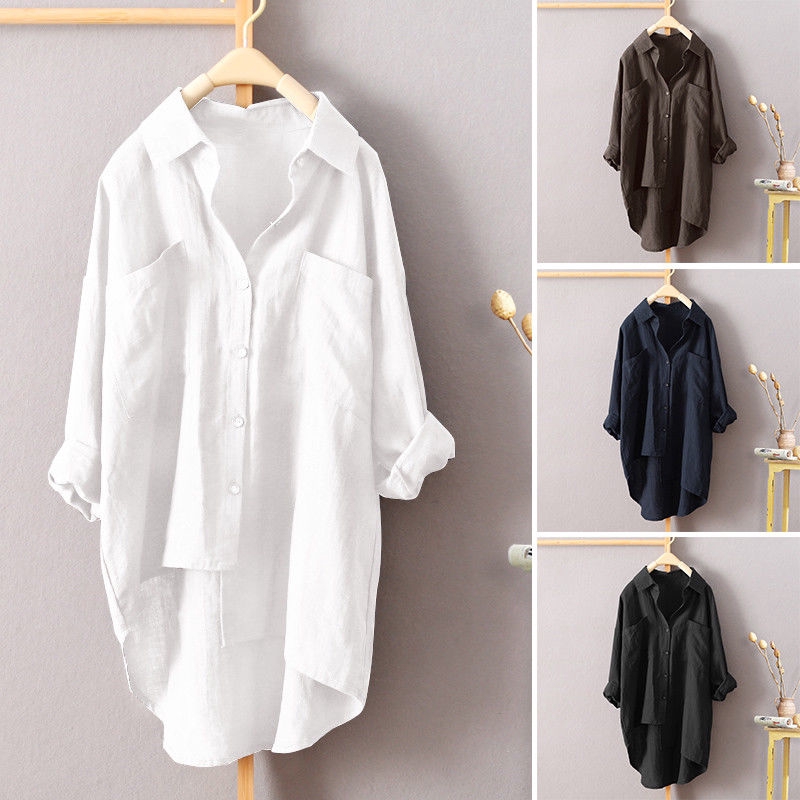 Plus Size Tops Baju Kurung Moden Shirt Women Blouse Pocket Plus Size Tops Baju Kurung Moden Shirt Women Blouse Pocket