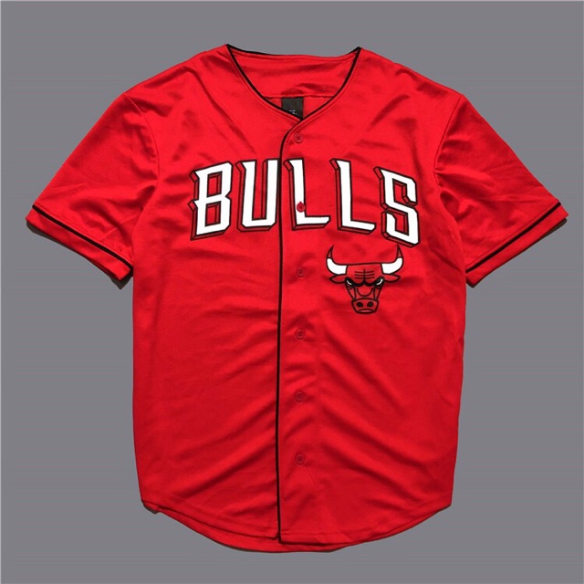 bulls baseball jersey