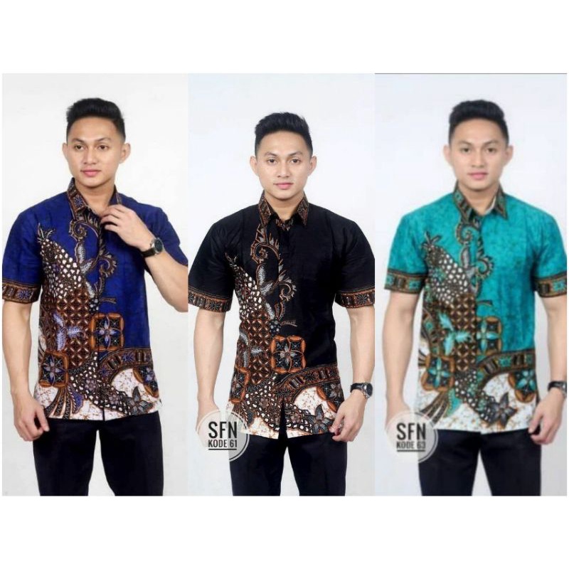 READY STOCK KEMEJA BATIK LELAKI MAN BATIK SHIRT  Shopee Malaysia