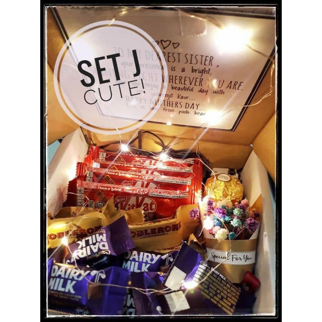 Surprise Gift Box Mini Bouquet Chocolate Box With Led ( Type J ...