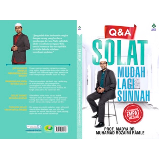 Q & A SOLAT MUDAH LAGI SUNNAH DR ROZAIMI RAMLE  Shopee 