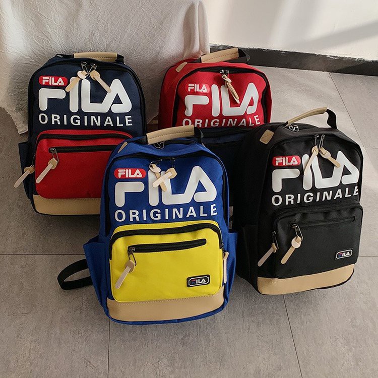 yellow fila backpack