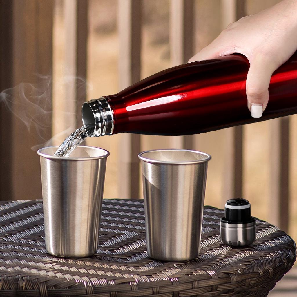 1000ml Stainless Steel Outdoor Thermos Portable Large Capacity