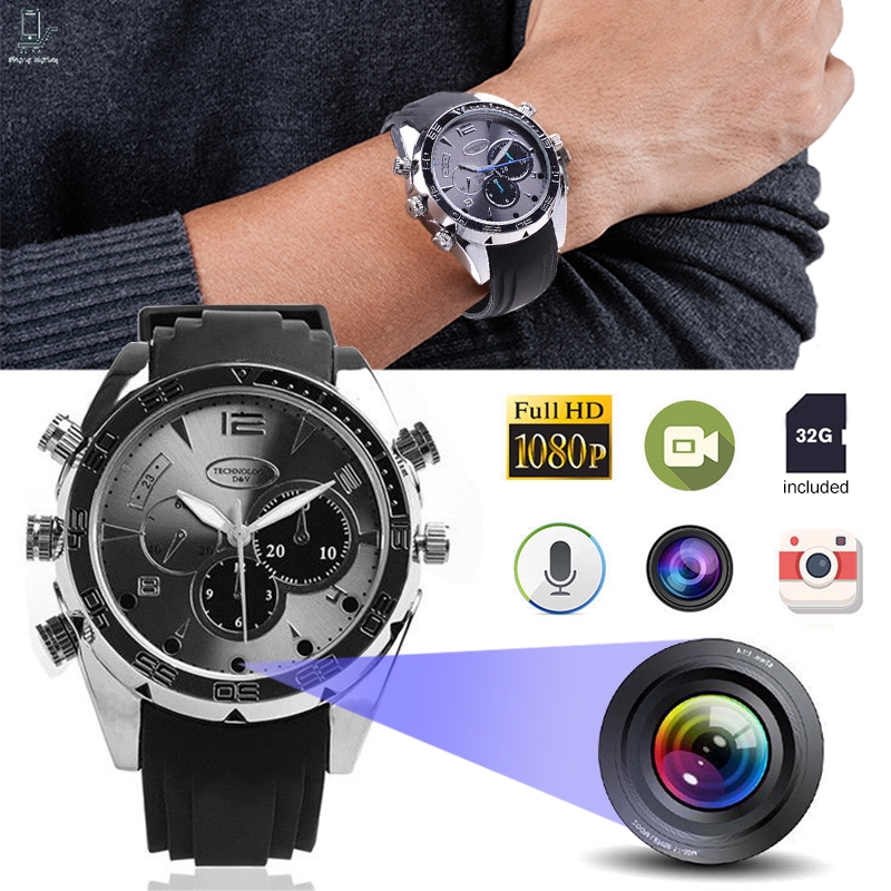 camera watch with video recording