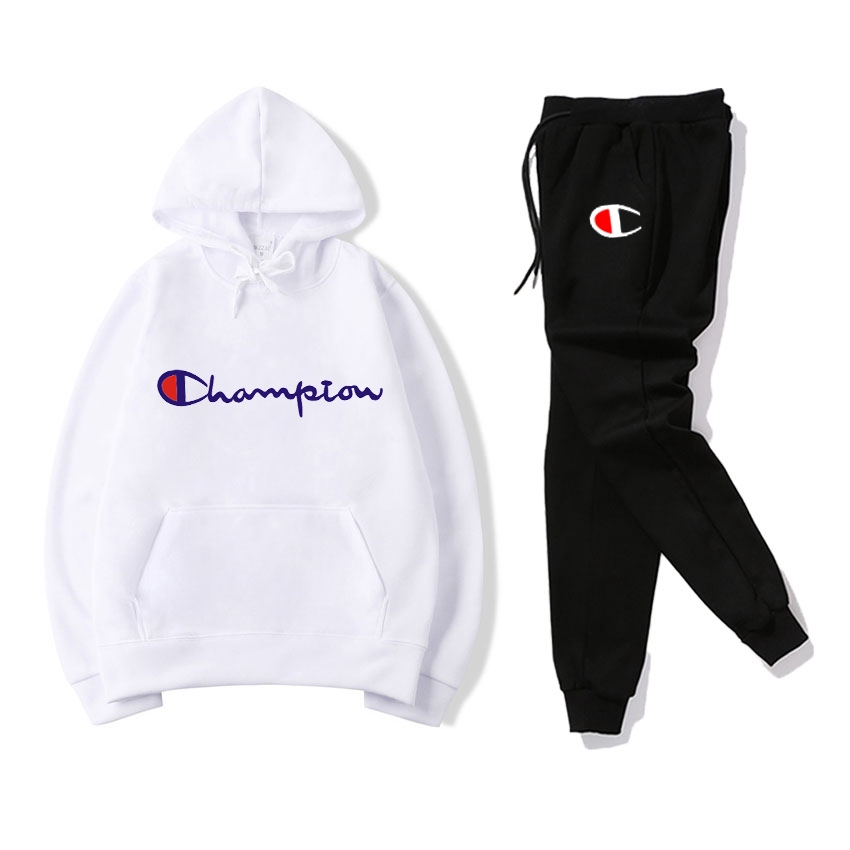 women's champion hoodie and pants set