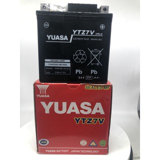 YUASA YTZ7V BATTERY N-MAX NVX155 AEROX155 | Shopee Malaysia