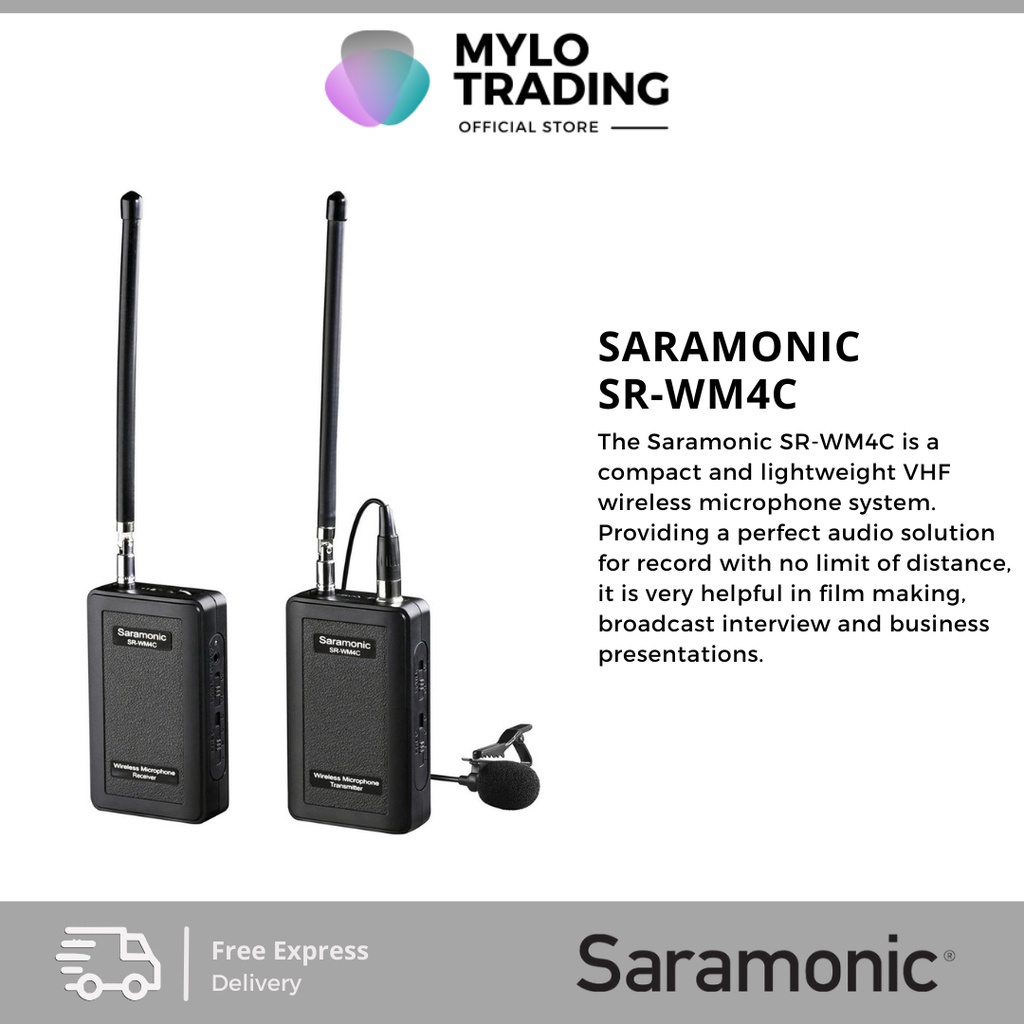 Saramonic Ersatz-Lavalier-Mikrofonclip – Für SR-WM4C & Andere Lavalier-Mikrofone