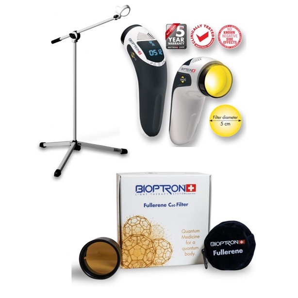 Light Therapy, BIOPTRON MedAll, Free Floor Stand, Free Fullerene Filter ...