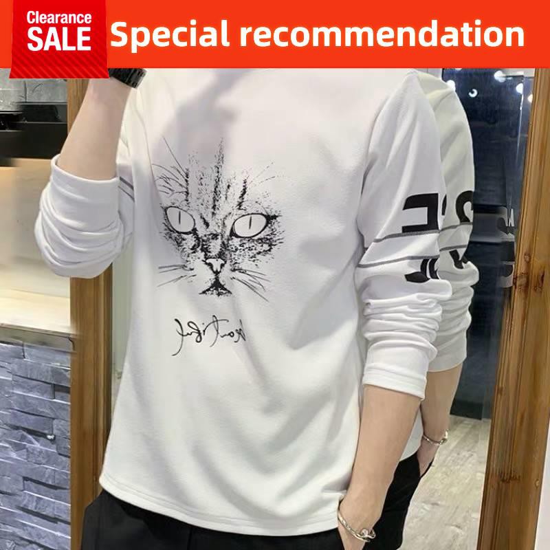 Ready Stock Baju T Shirt Lelaki Murah Viral Baju Kaos Lelaki T Shirt Lengan Panjang Versi Korea Lelaki Yang Terkini Mengenai Trend Pelajar Yang Serasi Dengan Atasan Kasual Untuk Remaja Dan Lelaki