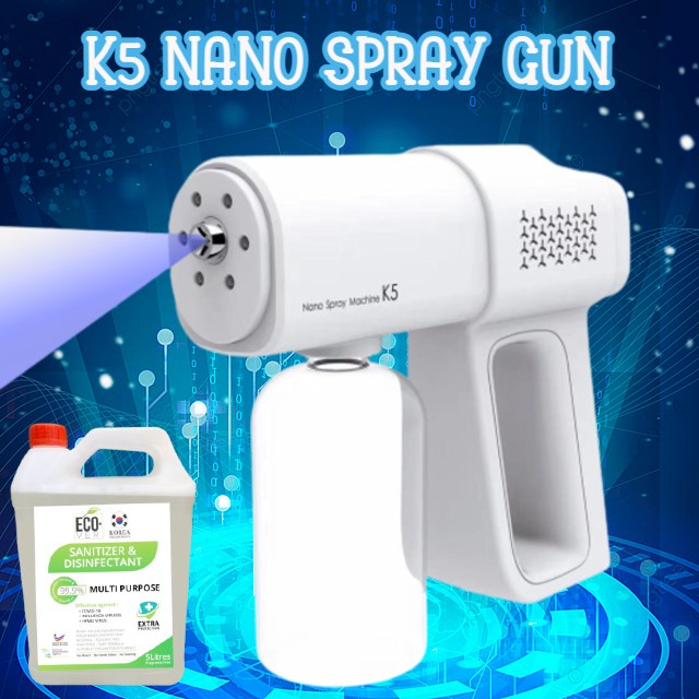 [TODAY POS]Nano Spray Gun K5 Wireless Handheld Portable Sprayer