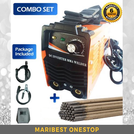 COMBO SET MARIBEST INVERTER WELDING MACHINE ARC WELDING MB-175 & 5KG E6013 ELECTRODES