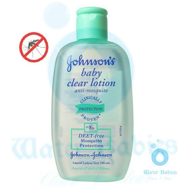 johnson baby clear lotion anti mosquito