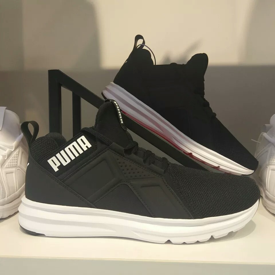 puma enzo mesh black
