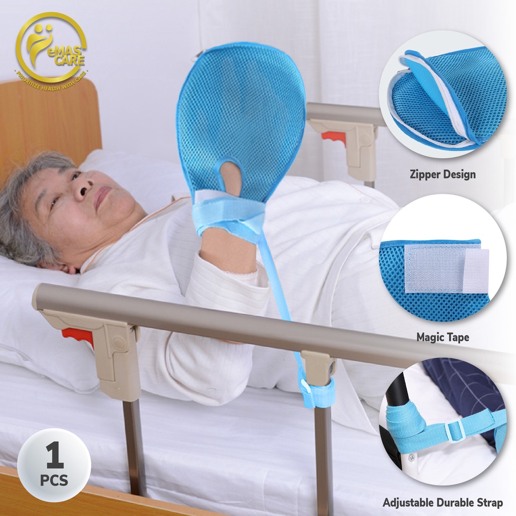 1 Pcs Hand Restraint Gloves Antiscratch / Antiouttubation Finger Control Mitts for Autism