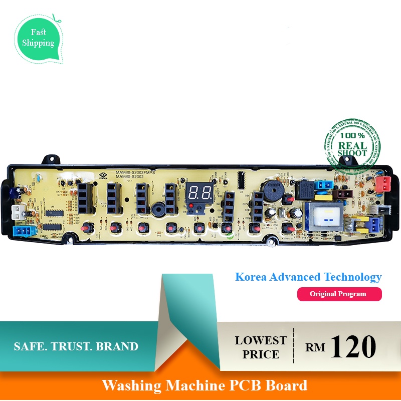 MFW850M MIDEA WASHING MACHINE MESIN BASUH PCB BOARD Shopee Malaysia