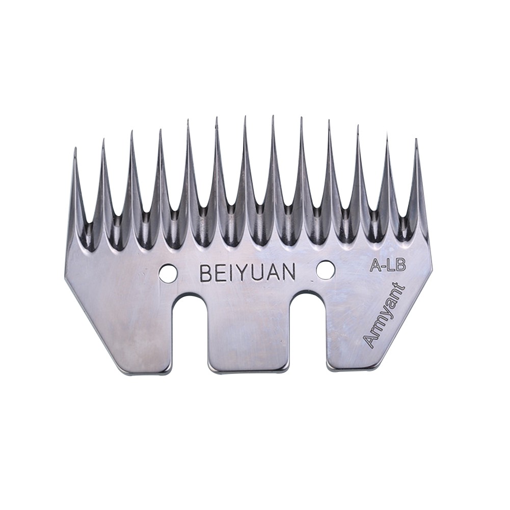 Sheep Shears Blades Straight 13T Tooth Electric Wool Comb Cutter Stainless Steel