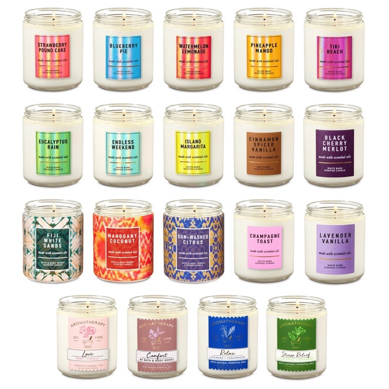 BATH & BODY WORKS 1 WICK CANDLE Shopee Malaysia