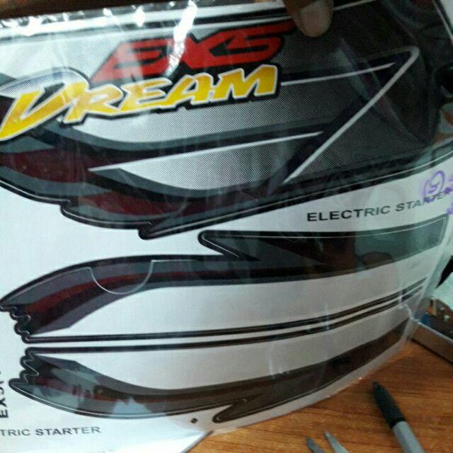 Honda Ex5  Dream  11 Body Sticker  Set Shopee Malaysia