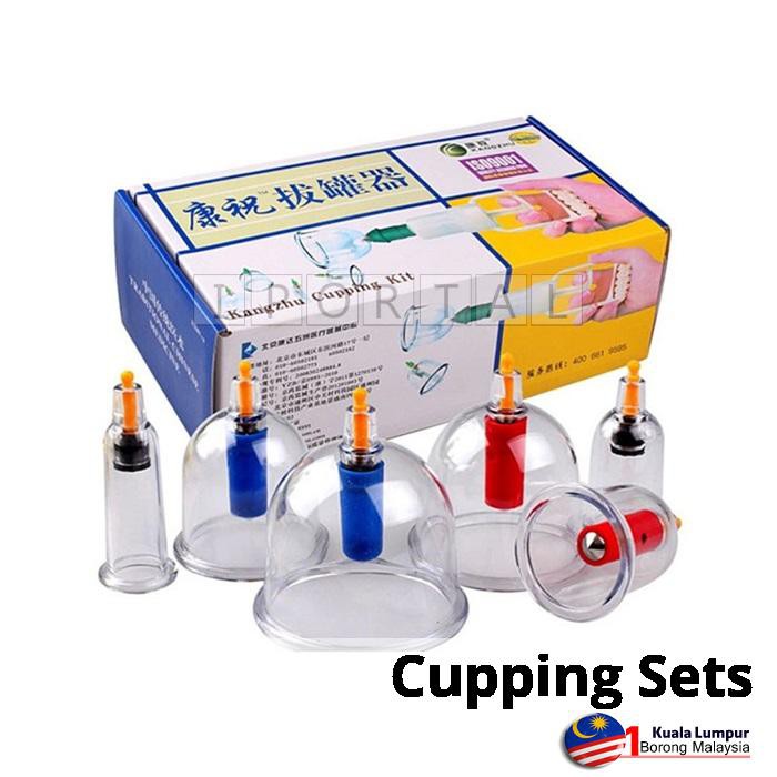 Cups Kangzhu Vacuum Body Cupping Set Massage Therapy Body Suction Shopee Malaysia