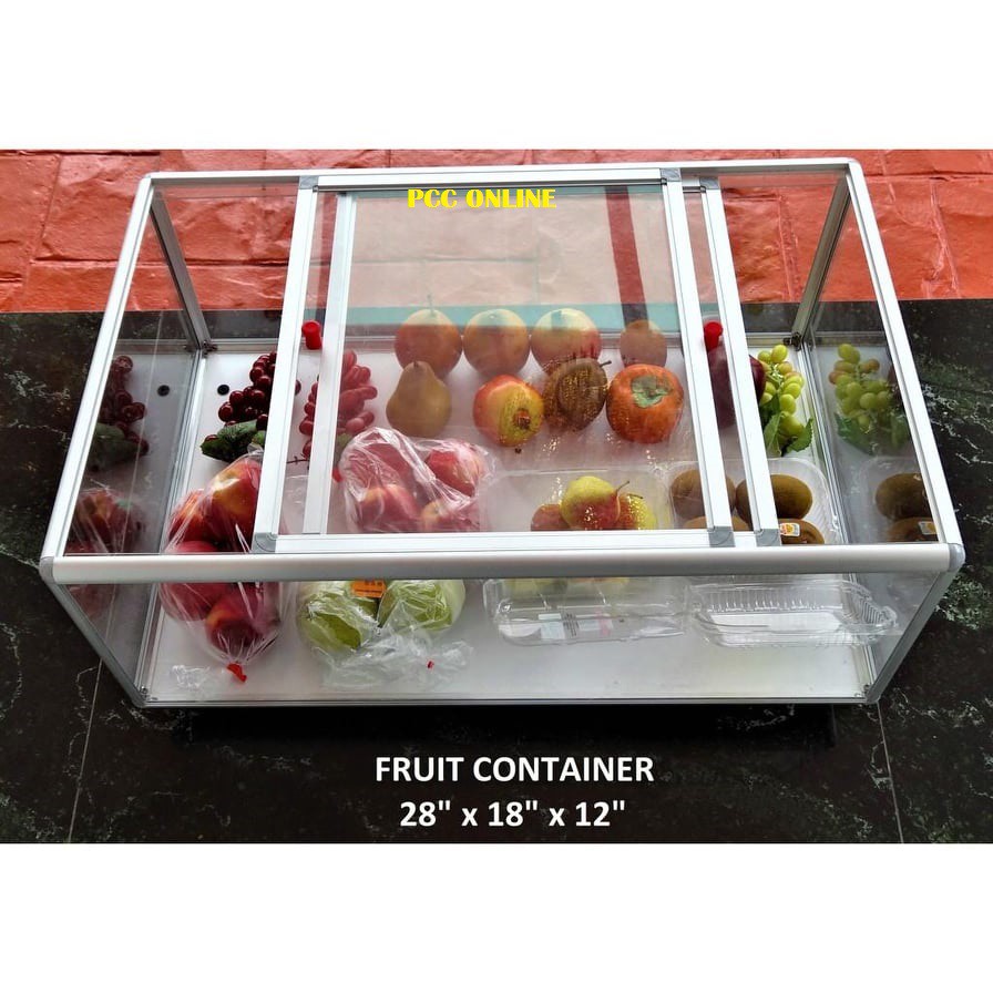 Balang Buah Buah Bekas Colek Fruit Container Plastik Acrylic Aluminium Shopee Malaysia