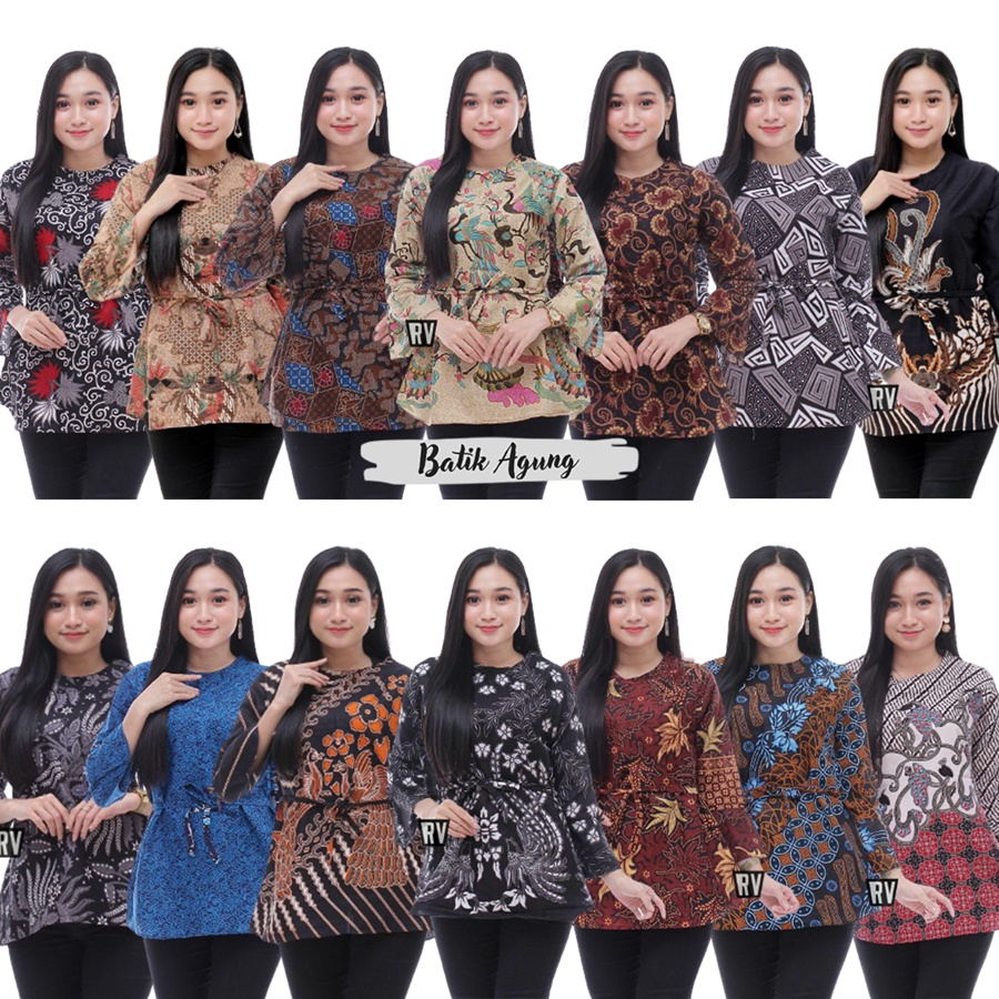 AZ Promo Lelong BATIK ASLI BATIK JAWA BATIK MODERN BATIK MURAH BATIK ...