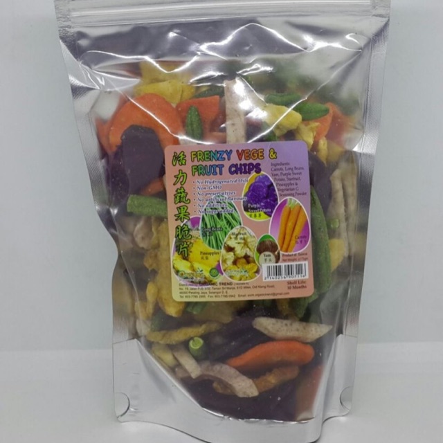 ORGANIC TREND Frenzy Vege & Fruit Chips 活力蔬果脆片 175g